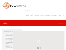 Tablet Screenshot of dulcethings.com